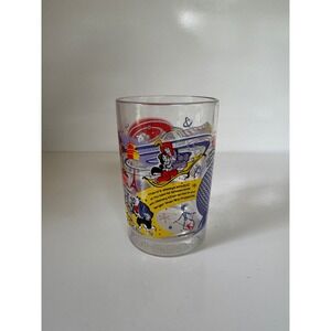McDonalds Disney World 100 Years of Magic Glass Epcot‎ Buzz Lightyear Belle 2002